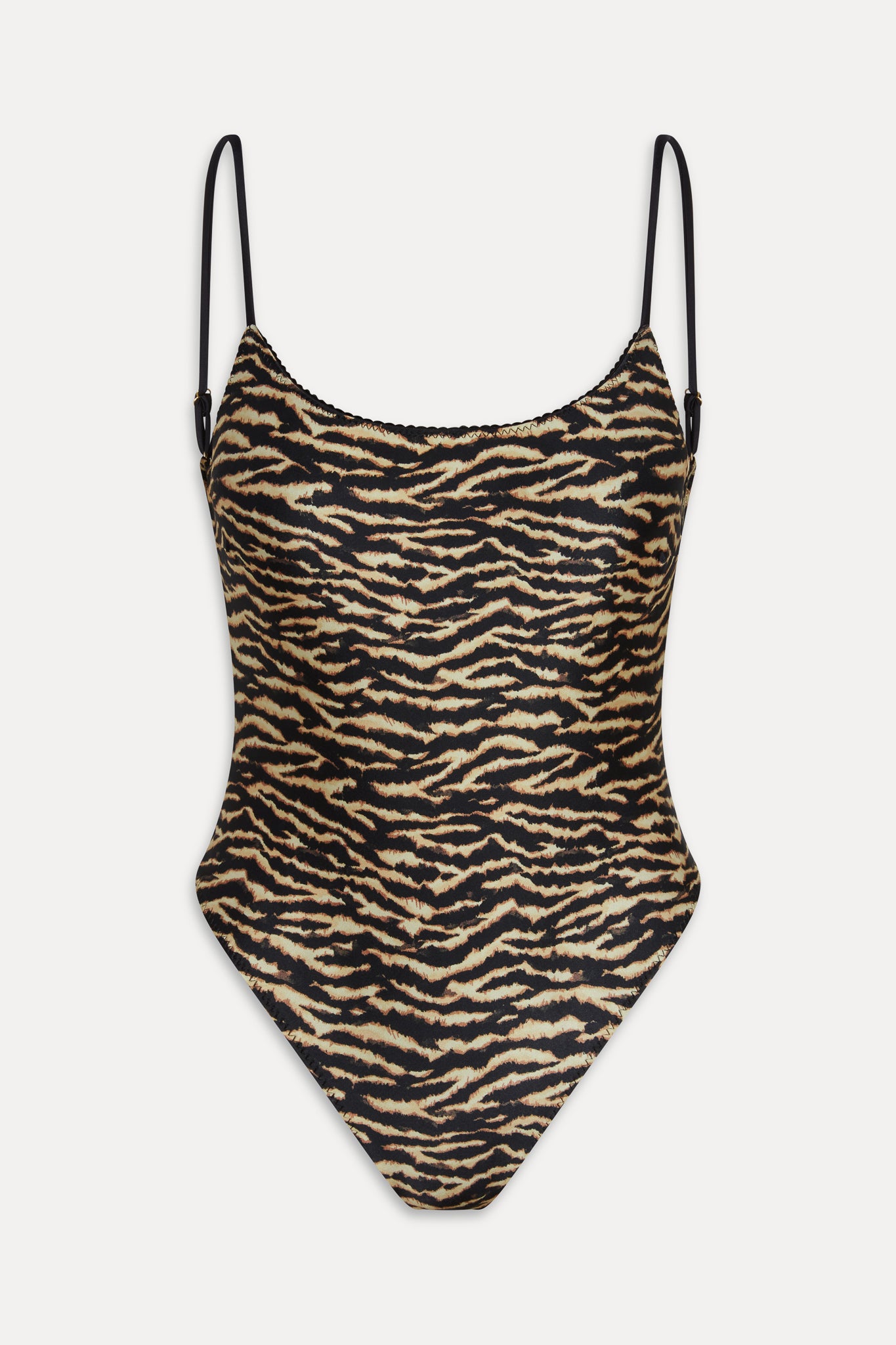 x Réalisation Par Juliet One Piece Swimsuit  Vintage Tiger