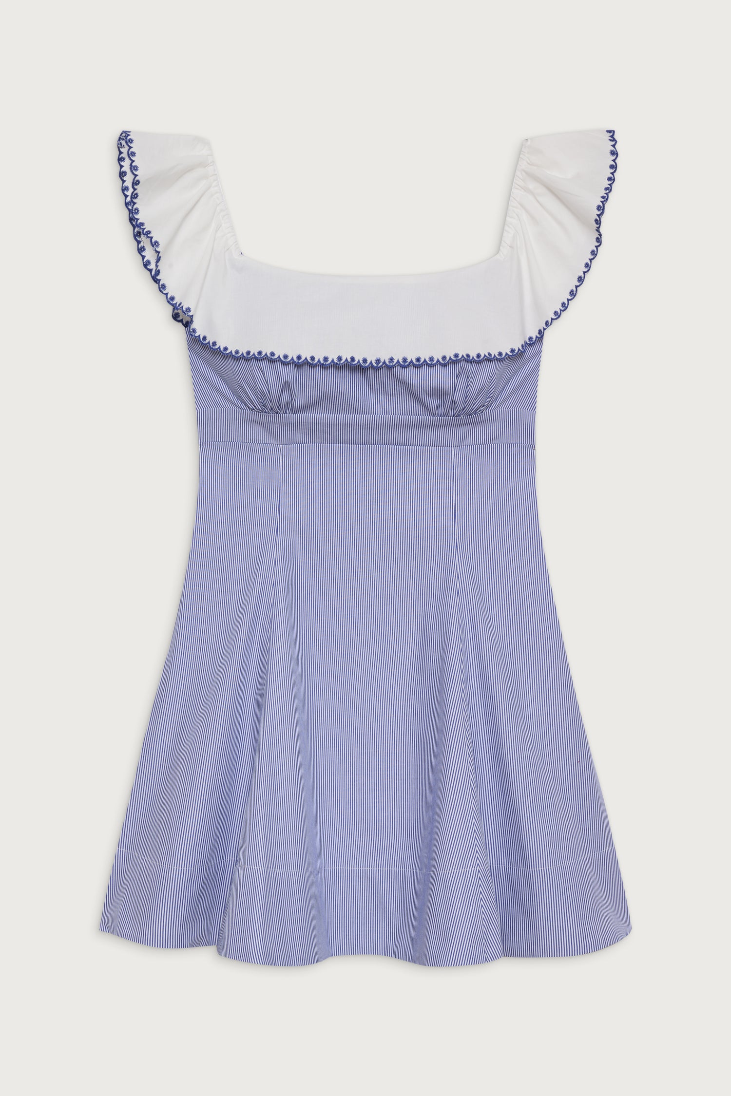 Lilah Striped Mini Dres  Midnight Stripe