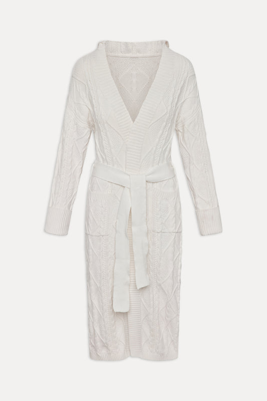 Love Story Duster Cardigan - Cloud White by Frankies Bikinis