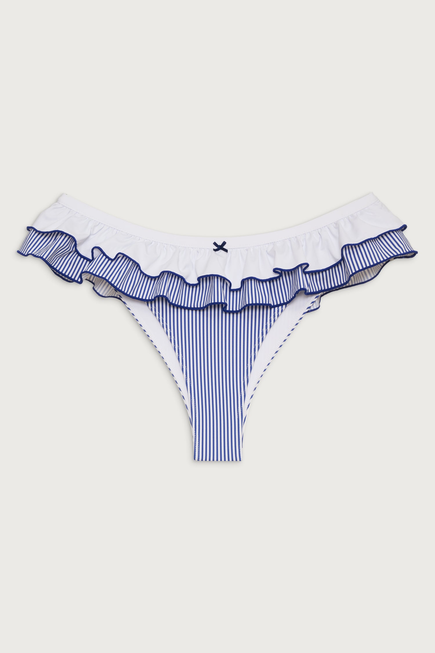 Lu Striped Swim Skirt  Ocean Stripe