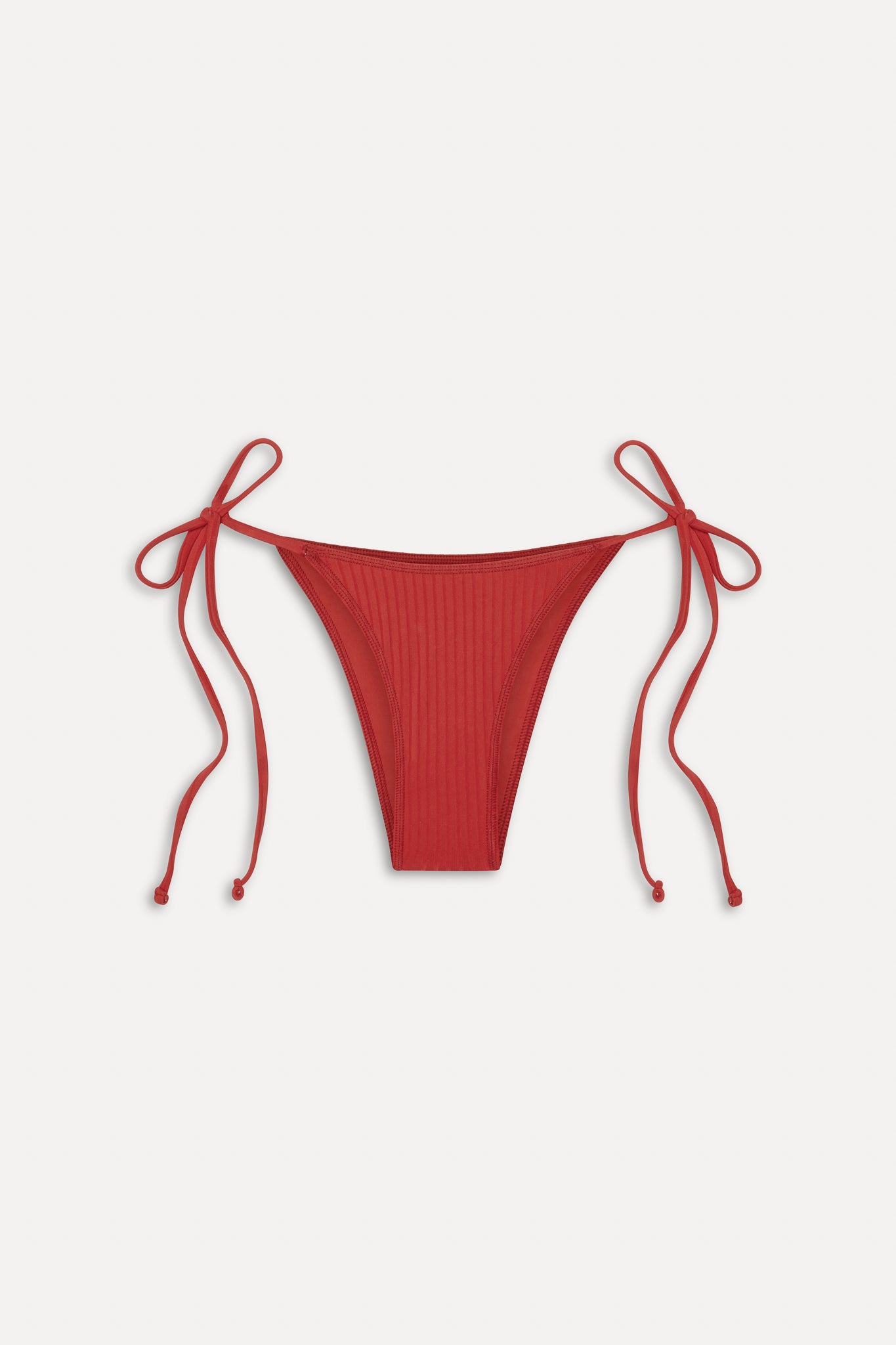 Mackenzie Cheeky String Bikini Bottom  Cherry