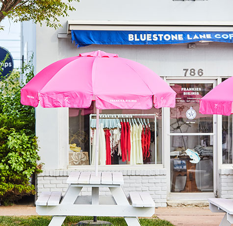 montauk store front by Frankies Bikinis