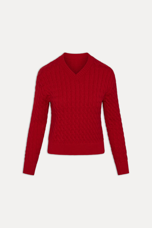 Prince Cable Knit Sweater - Heartstrings by Frankies Bikinis
