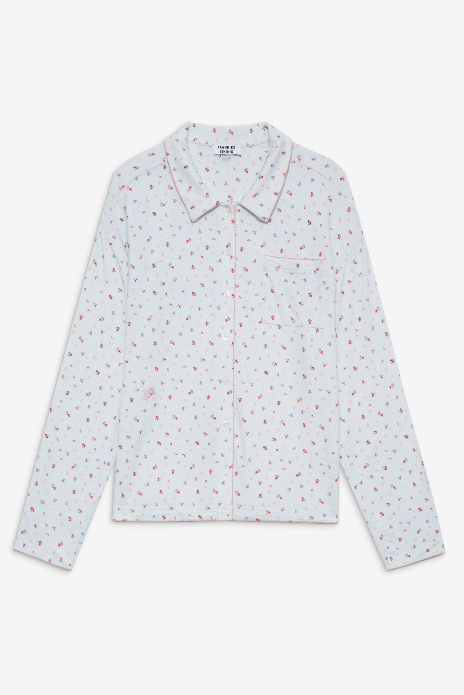 Rory Long Sleeve Sleep Shirt  Malibu Meadow
