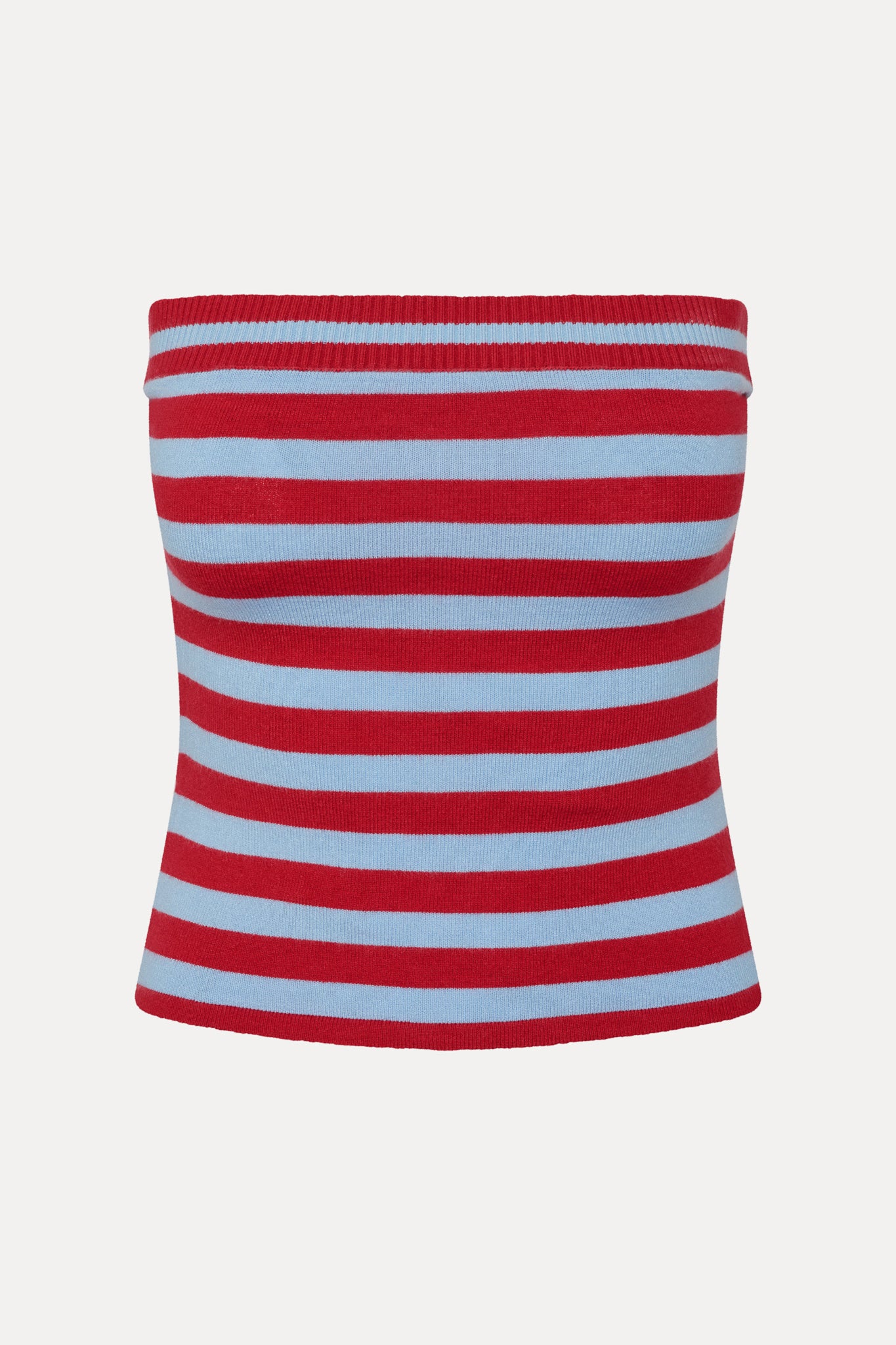 Sky Knit Tube Top  Blue Raspberry