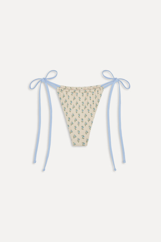 Tia Skimpy String Bikini Bottom - Spring Dreaming by Frankies Bikinis