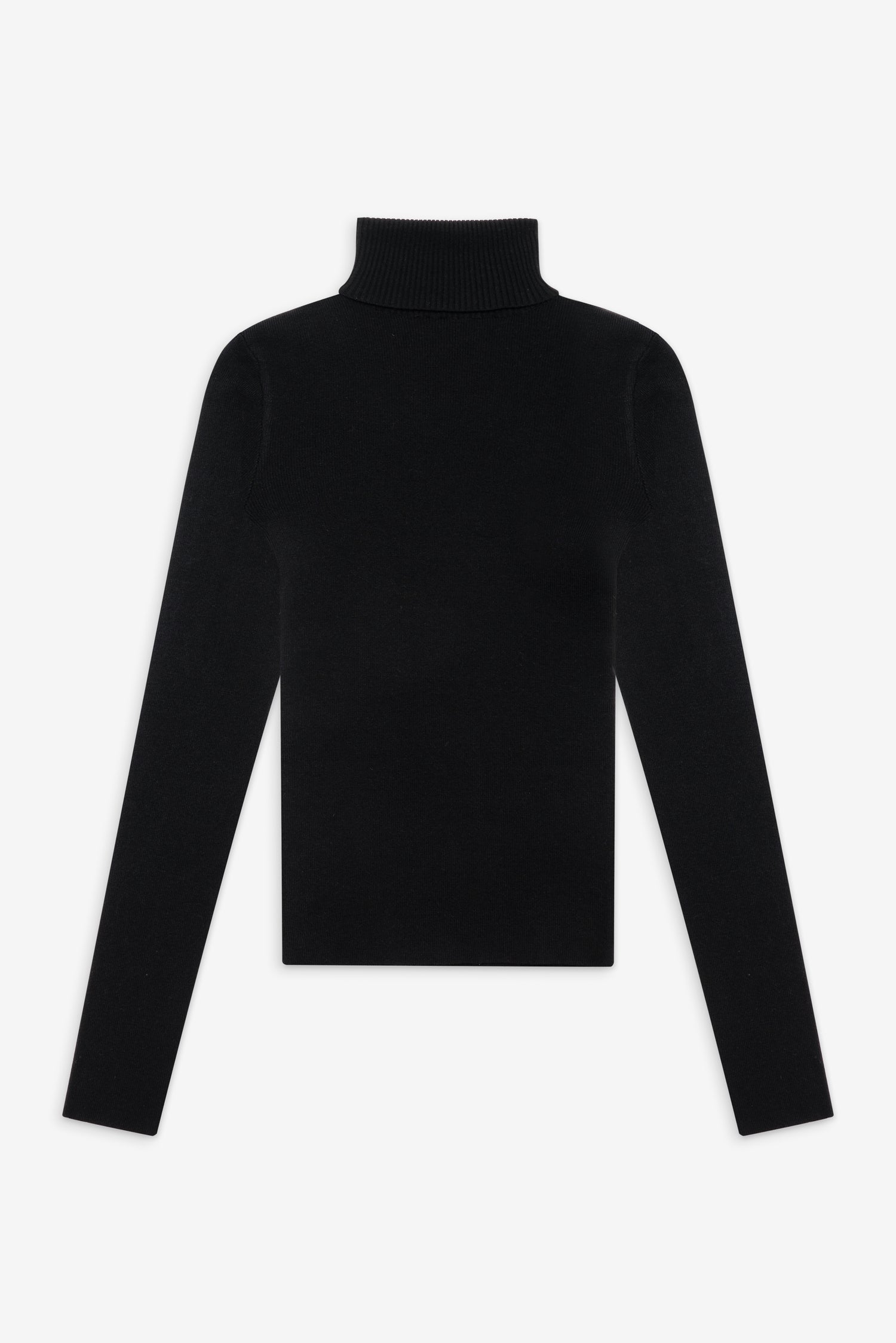 Milo Knit Turtleneck Sweater  Black