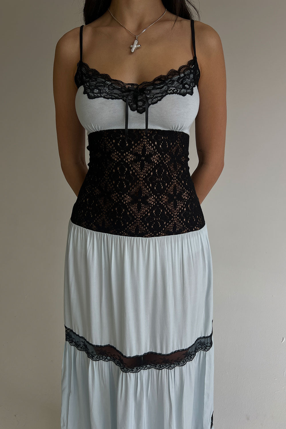 Vineyard Crochet Maxi Dress - Moonlight Vineyard Crochet Maxi Dress - Moonlight