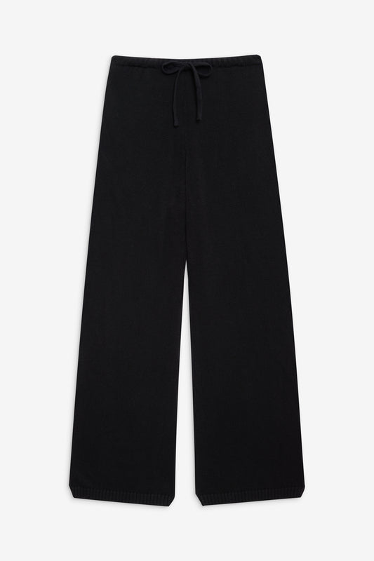 Wesley Knit Pants Black by Frankies Bikinis