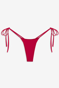 Divine Skimpy Bikini Bottom True Red