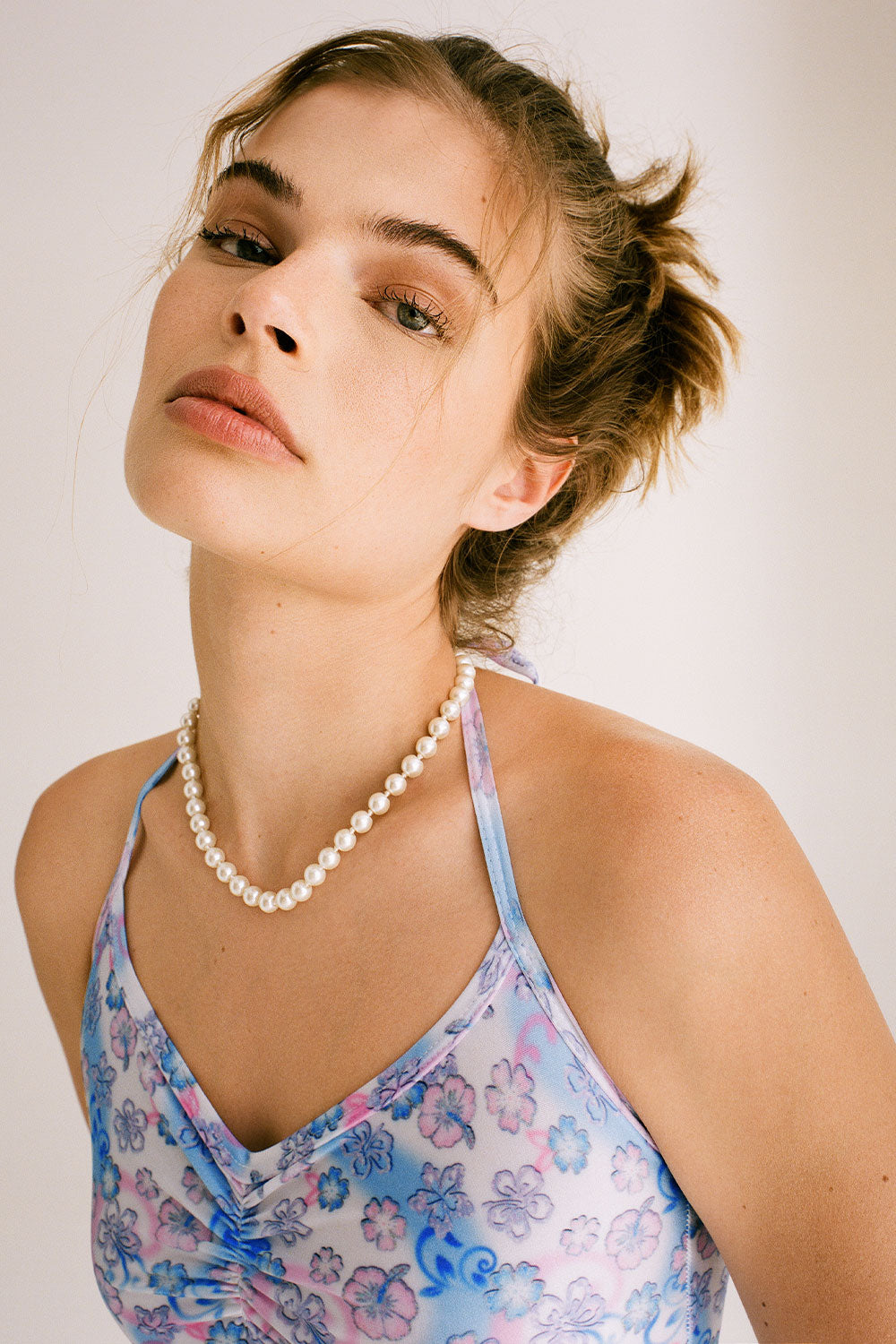 310 Asymmetrical Shine Dress  City of Angels