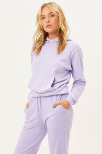 Aiden Lilac Oversized Hoodie