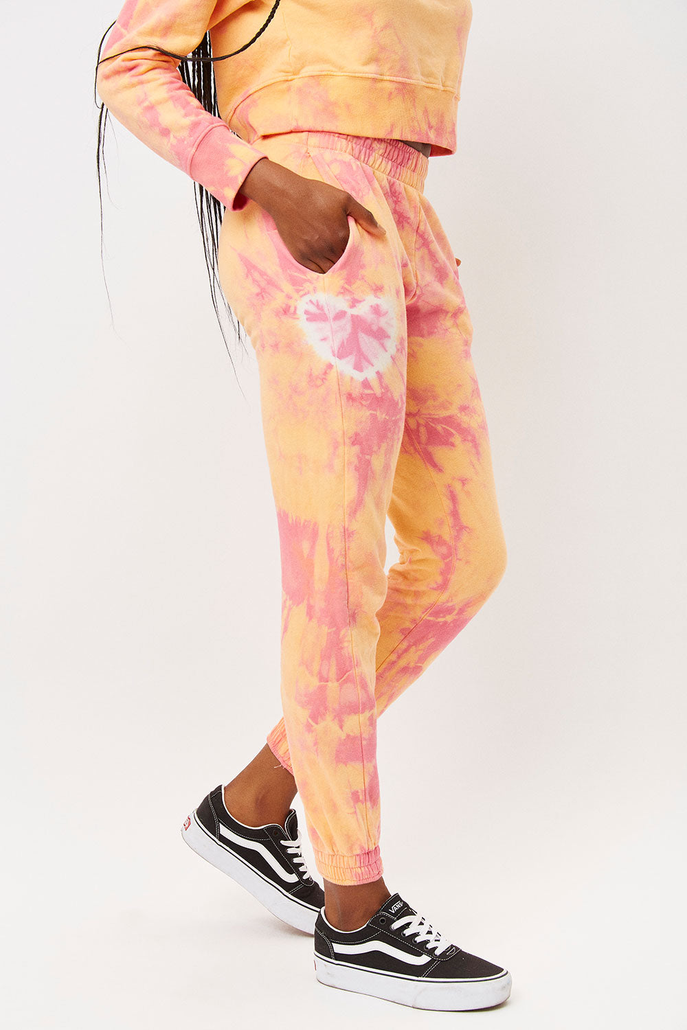 Aiden Sweatpant  Sherbet Tie Dye