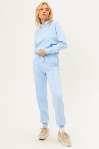 Aiden Chambray Oversized Hoodie