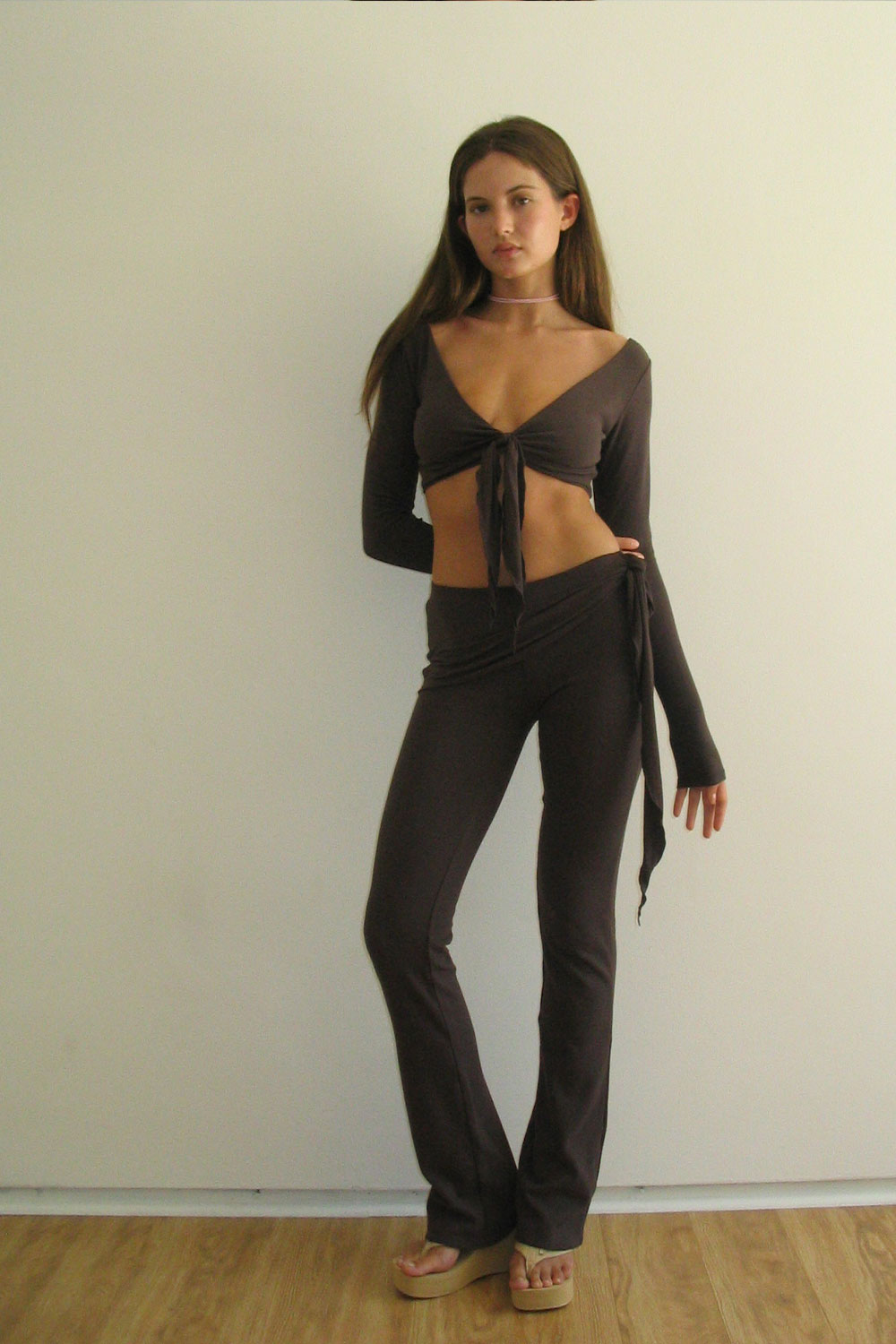 Astrid Low Rise Flare Legging  Creme Brulee