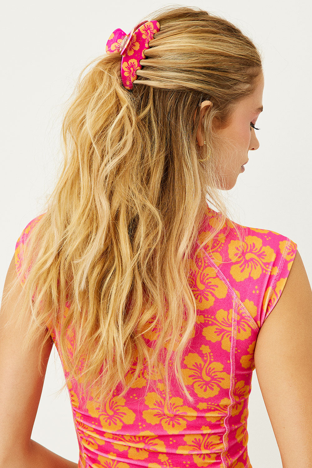 Emi Jay Big Effing Claw Hair Clip  Hibiscus Honey