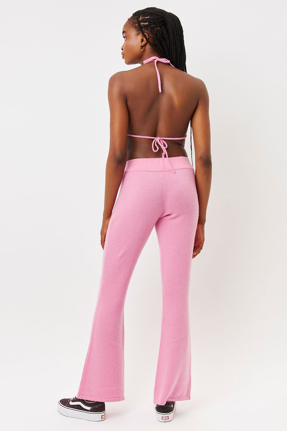 Breakwater Cashmere Pant  Rose