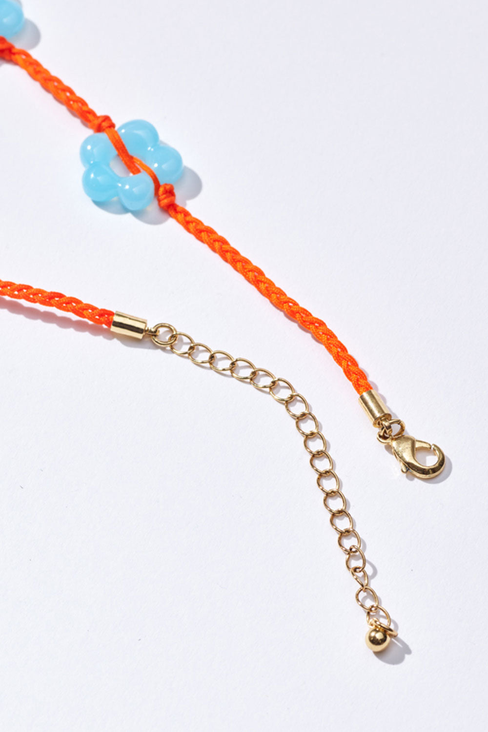 Daisy Chain Necklace  Papaya
