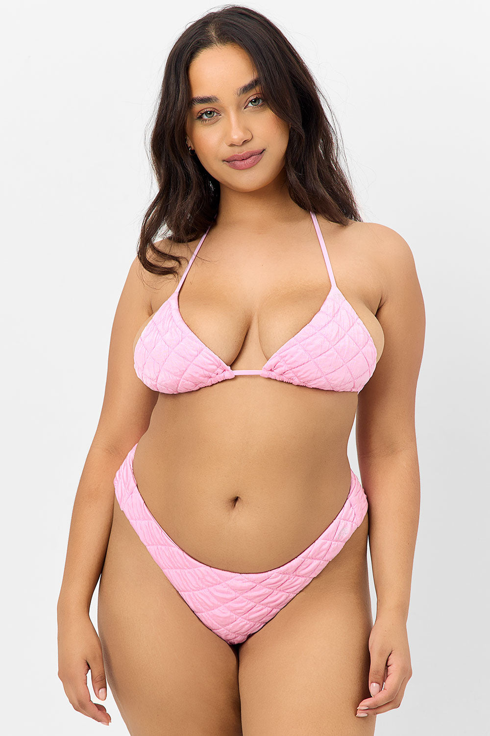 Dawson Cheeky Bikini Bottom  Baby Pink