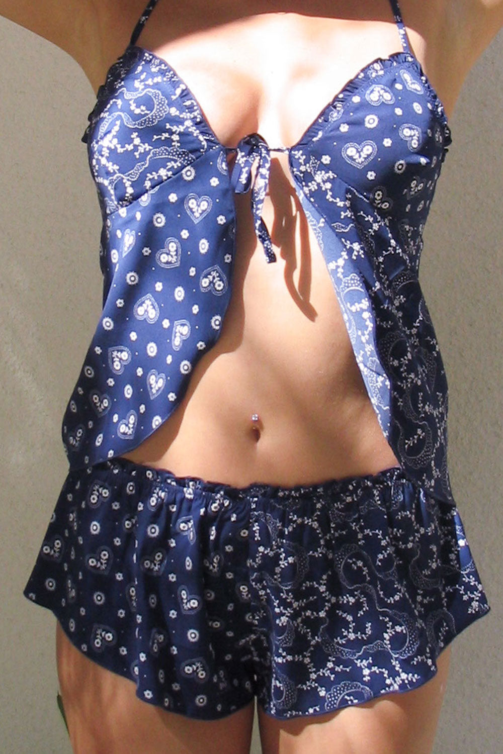 Flora Bandana Mini Short  Dixie