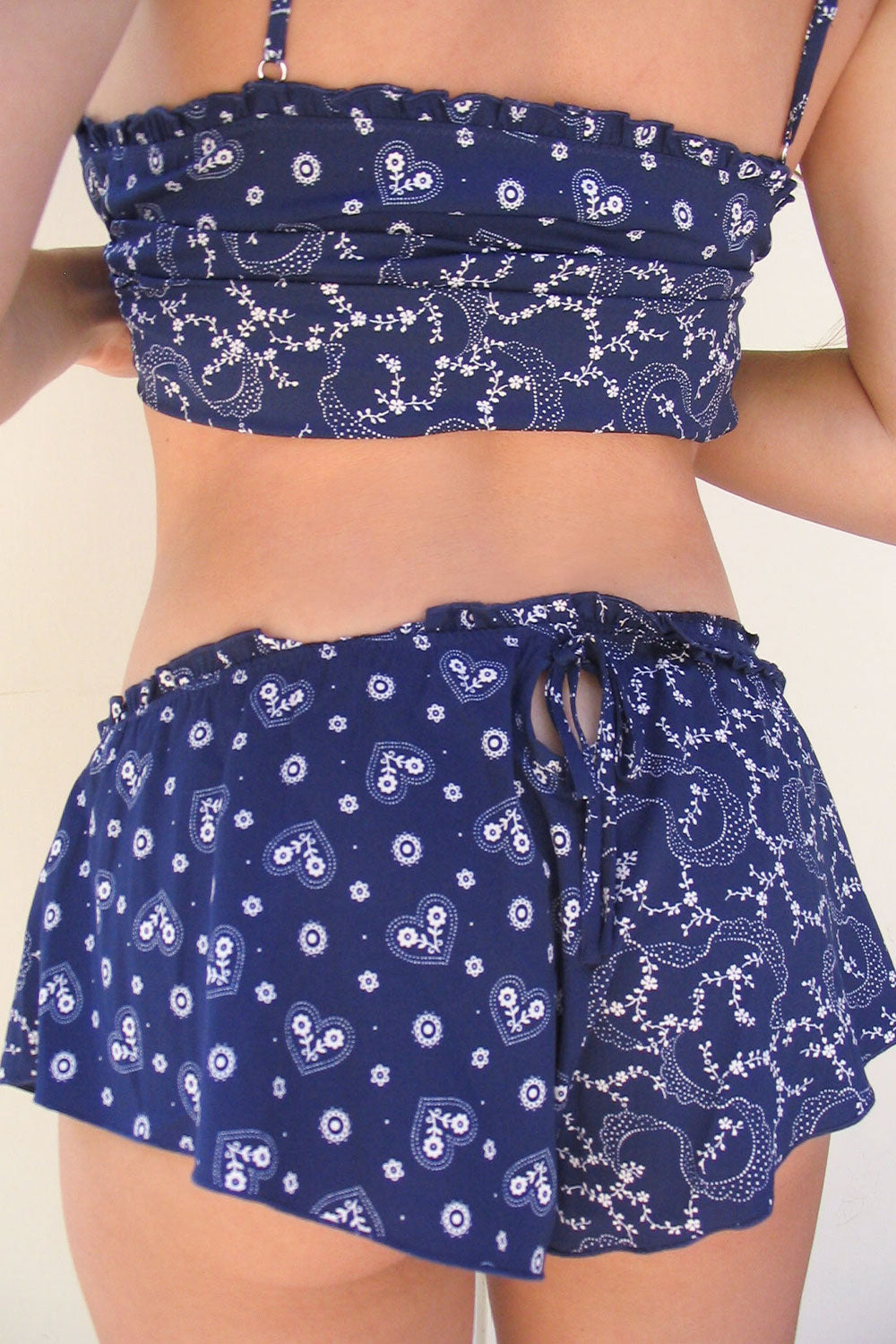 Flora Bandana Mini Short  Dixie