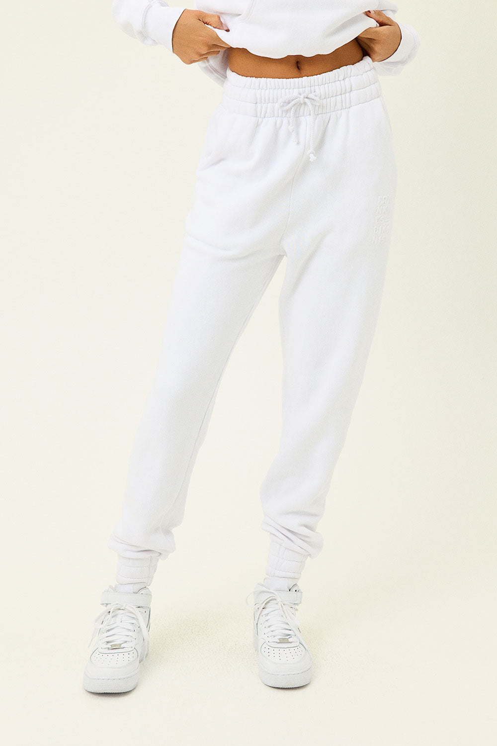 Frank Oversized Sweatpants  White