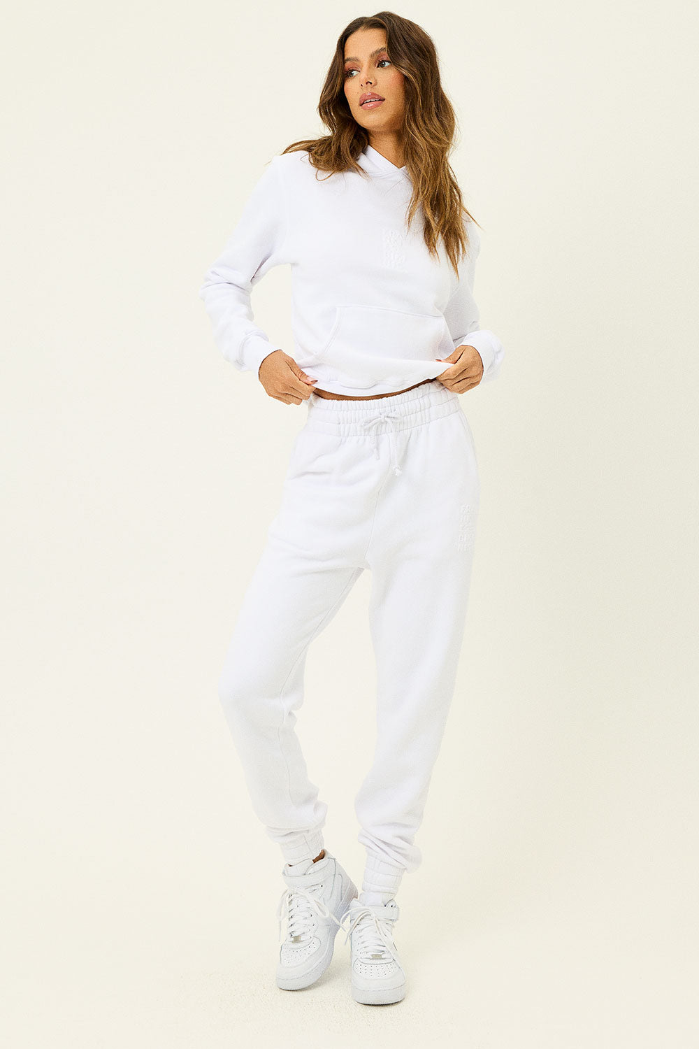 Frank Oversized Sweatpants  White
