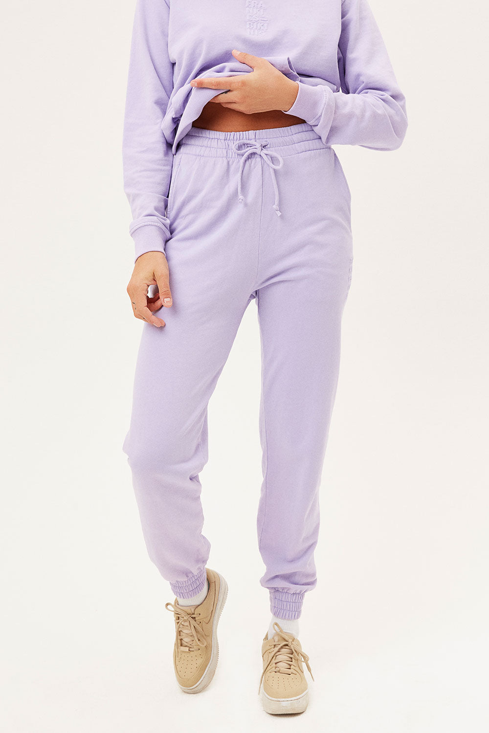 Frank Oversized Sweatpants - Lilac