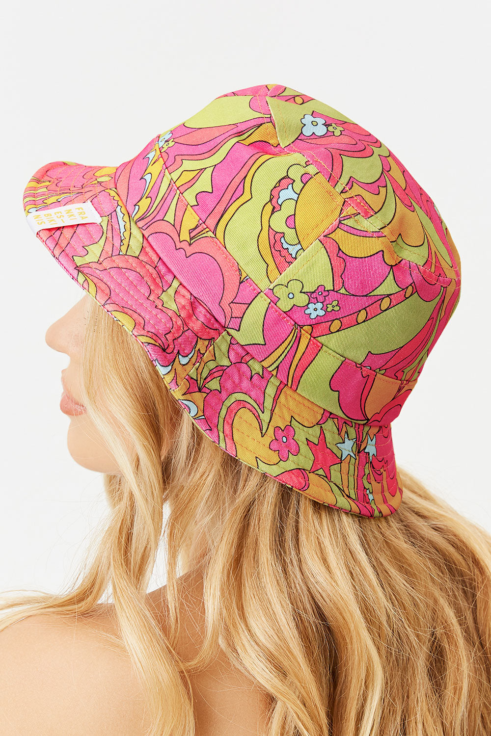 Jax Terry Bucket Hat  Peace Terry