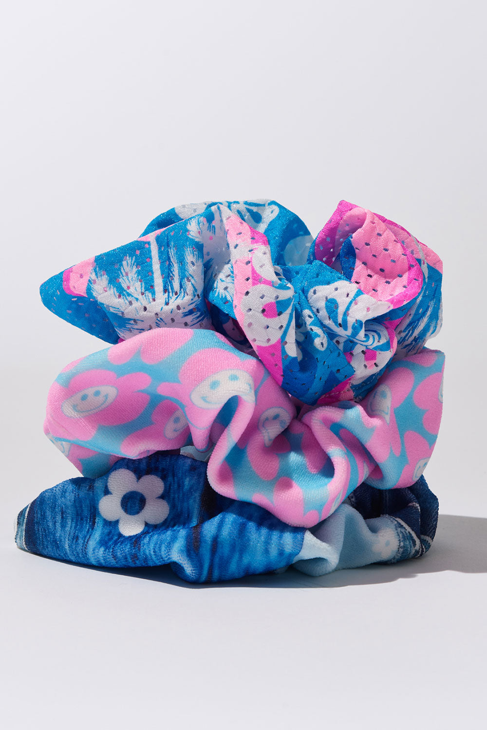 Katy Mesh Scrunchie  Tropic Love