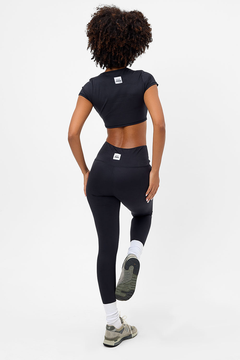 Lively High Waist Legging  Black