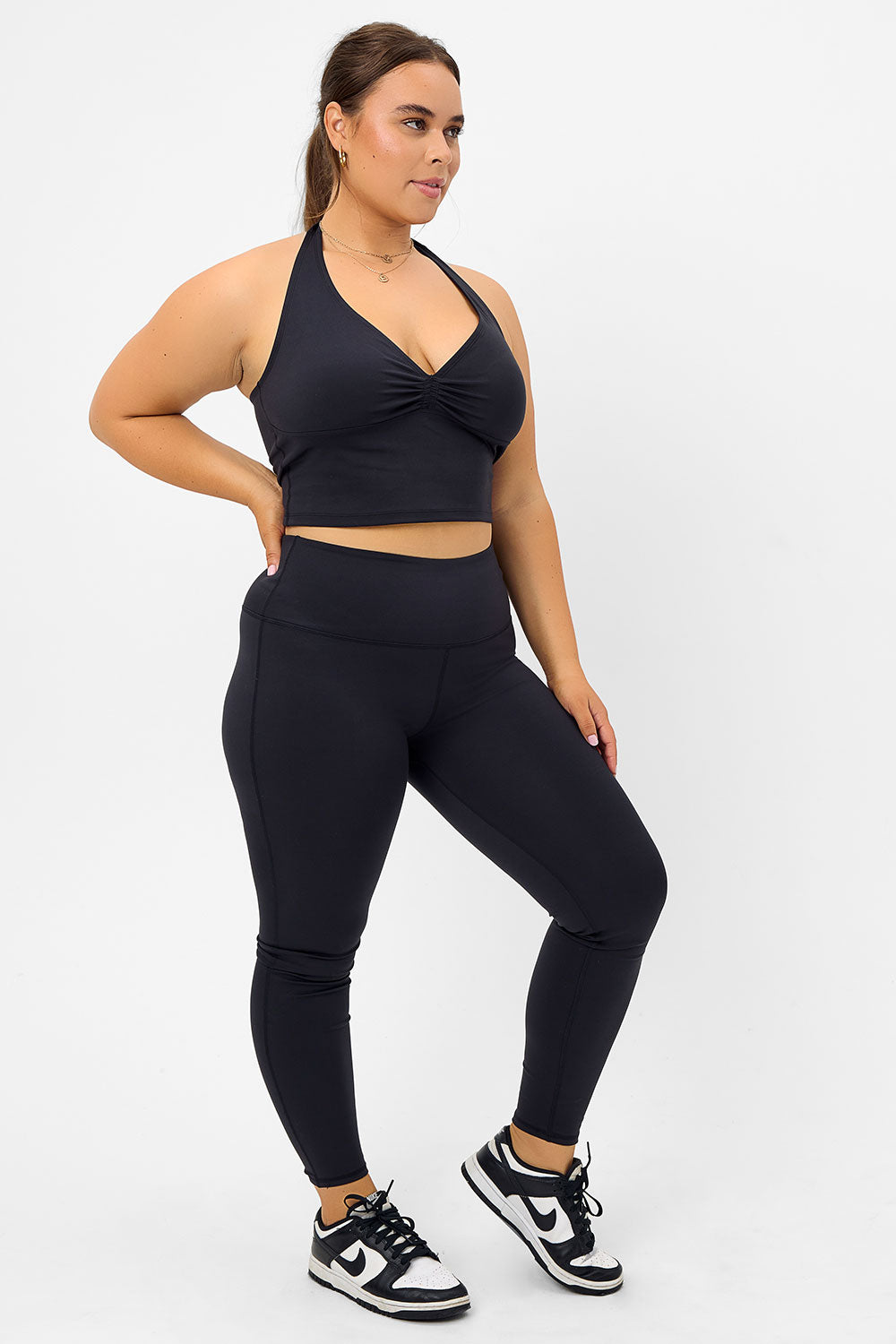Lively High Waist Legging  Black