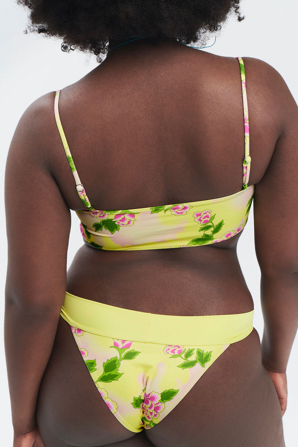 Nick Floral Cheeky Bikini Bottom  Mojito