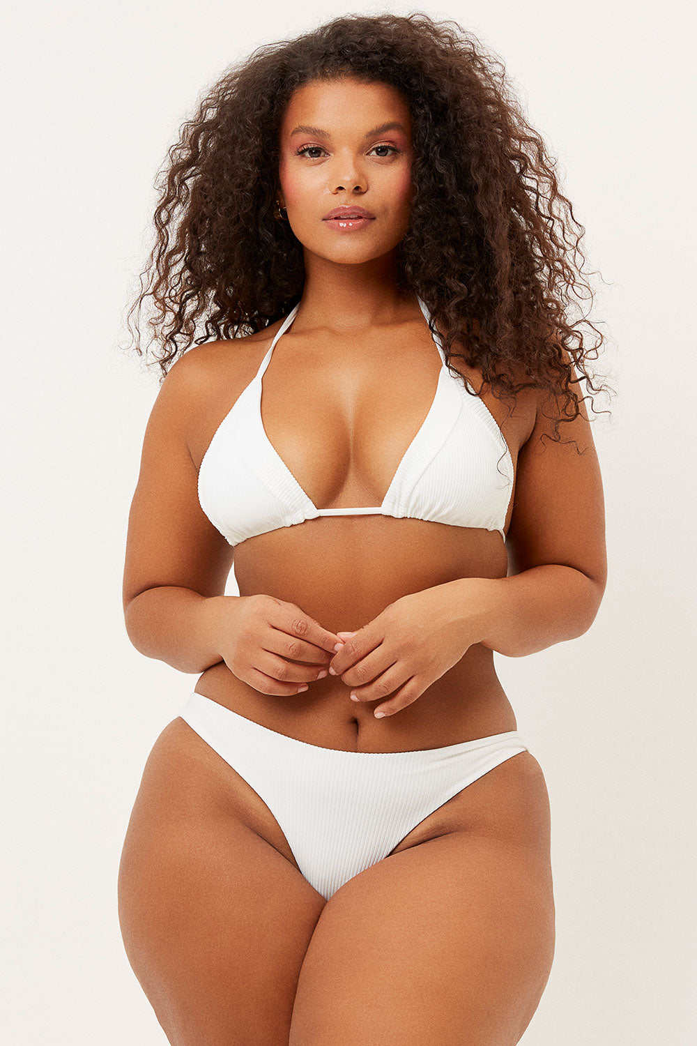 Shea Hipster Bikini Bottom  White