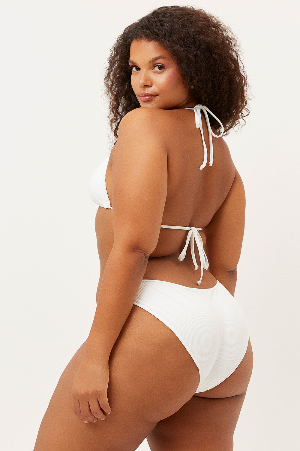 Shea Hipster Bikini Bottom  White