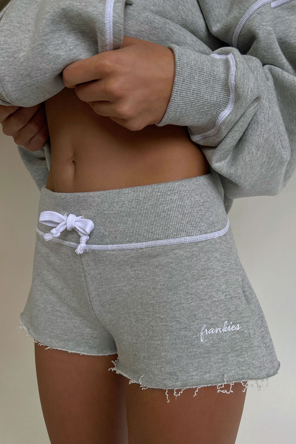 Slumber Short  Heather Grey