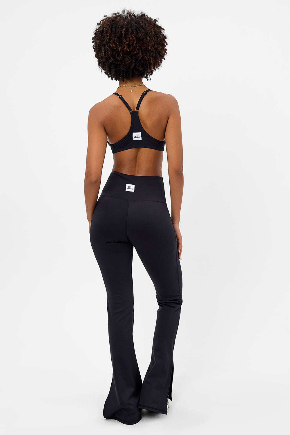 Zippy Flare Legging  Black