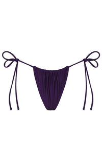 Tia Shine String Bikini Bottom Candied Violet