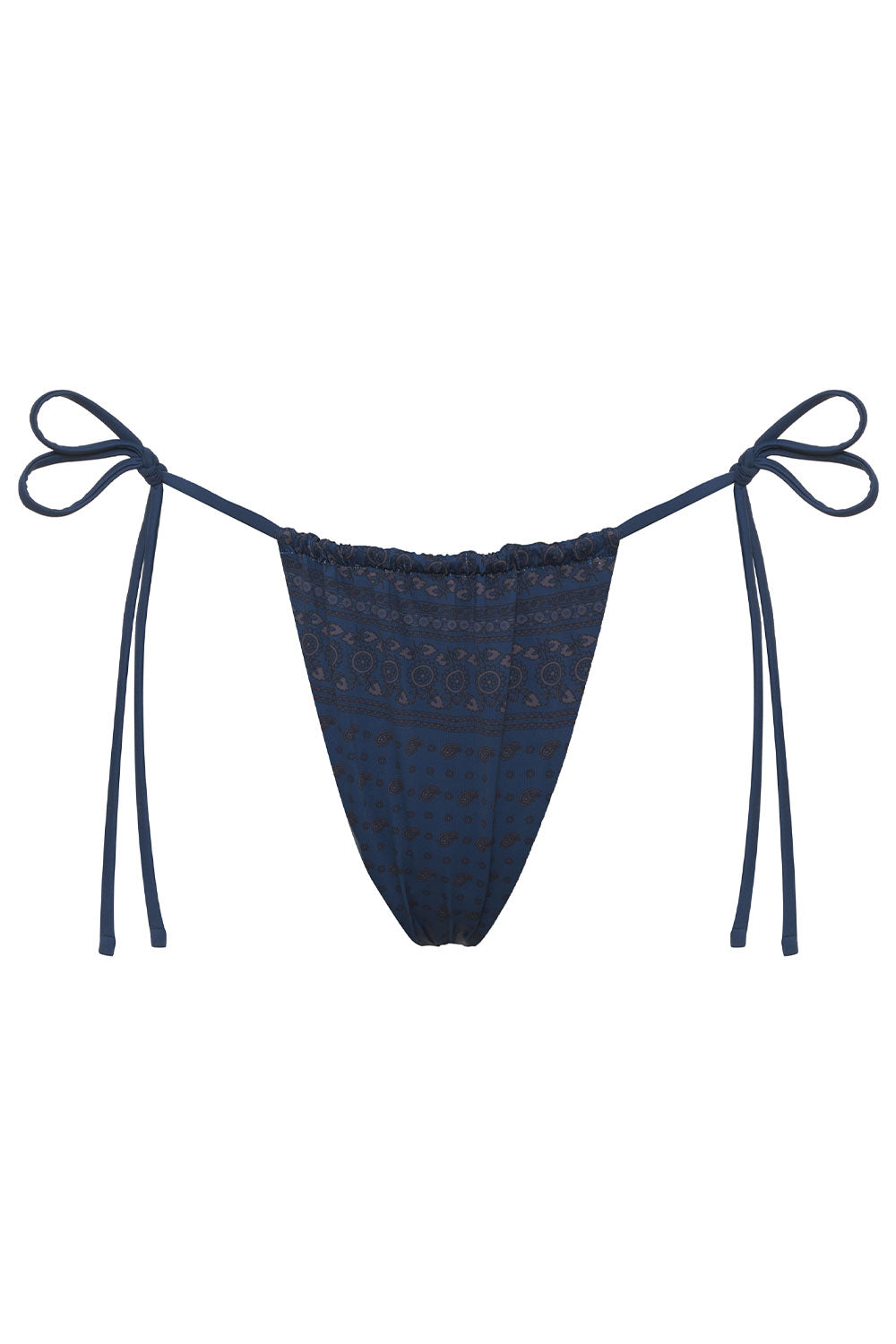 Tia String Bikini Bottom  Indigo Dusk