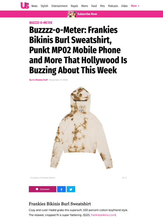 Frankies Bikinis Buzzzz-o-Meter