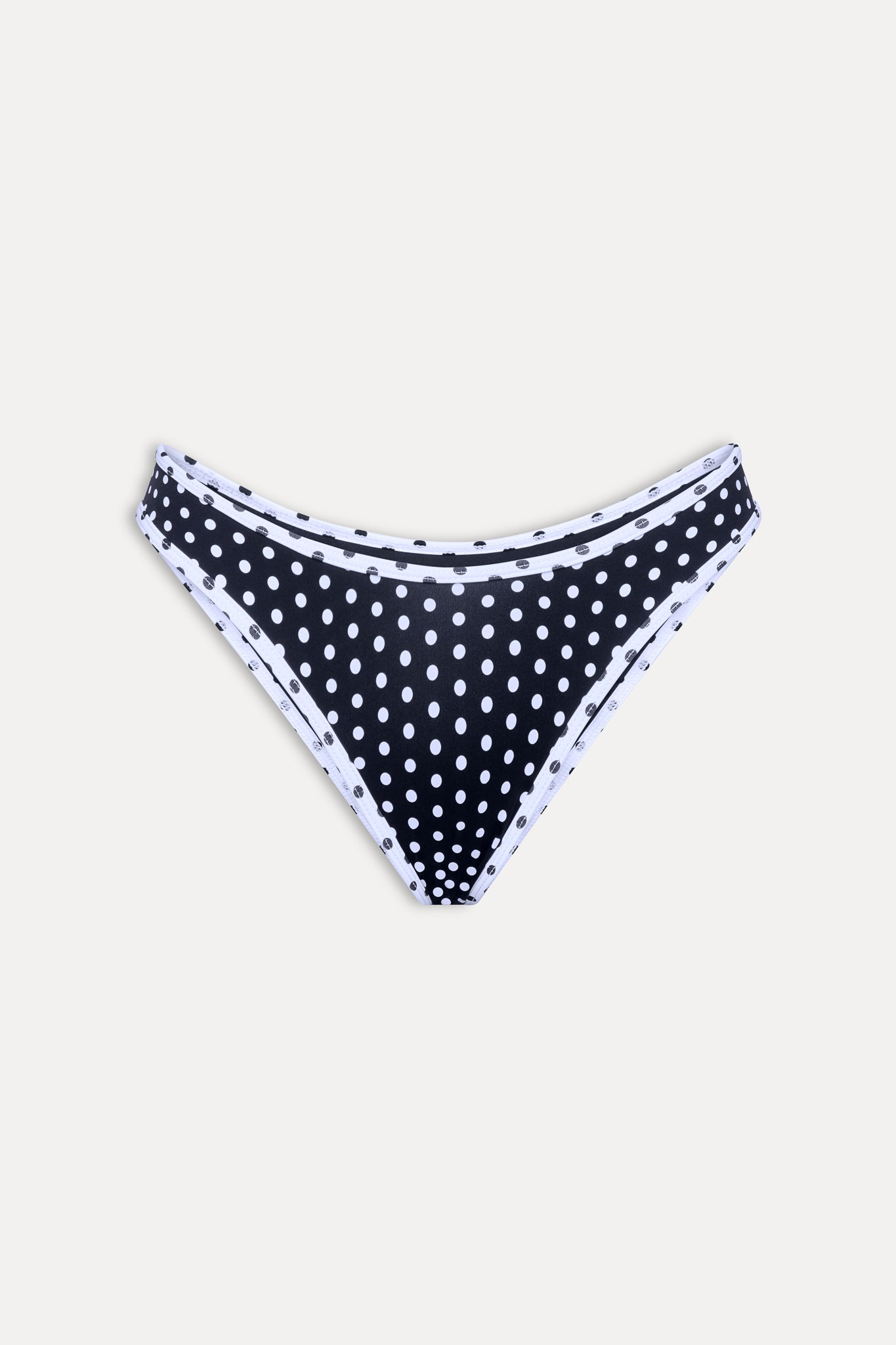 Catalina Full Coverage Bikini Bottom  Classic Polka Dot