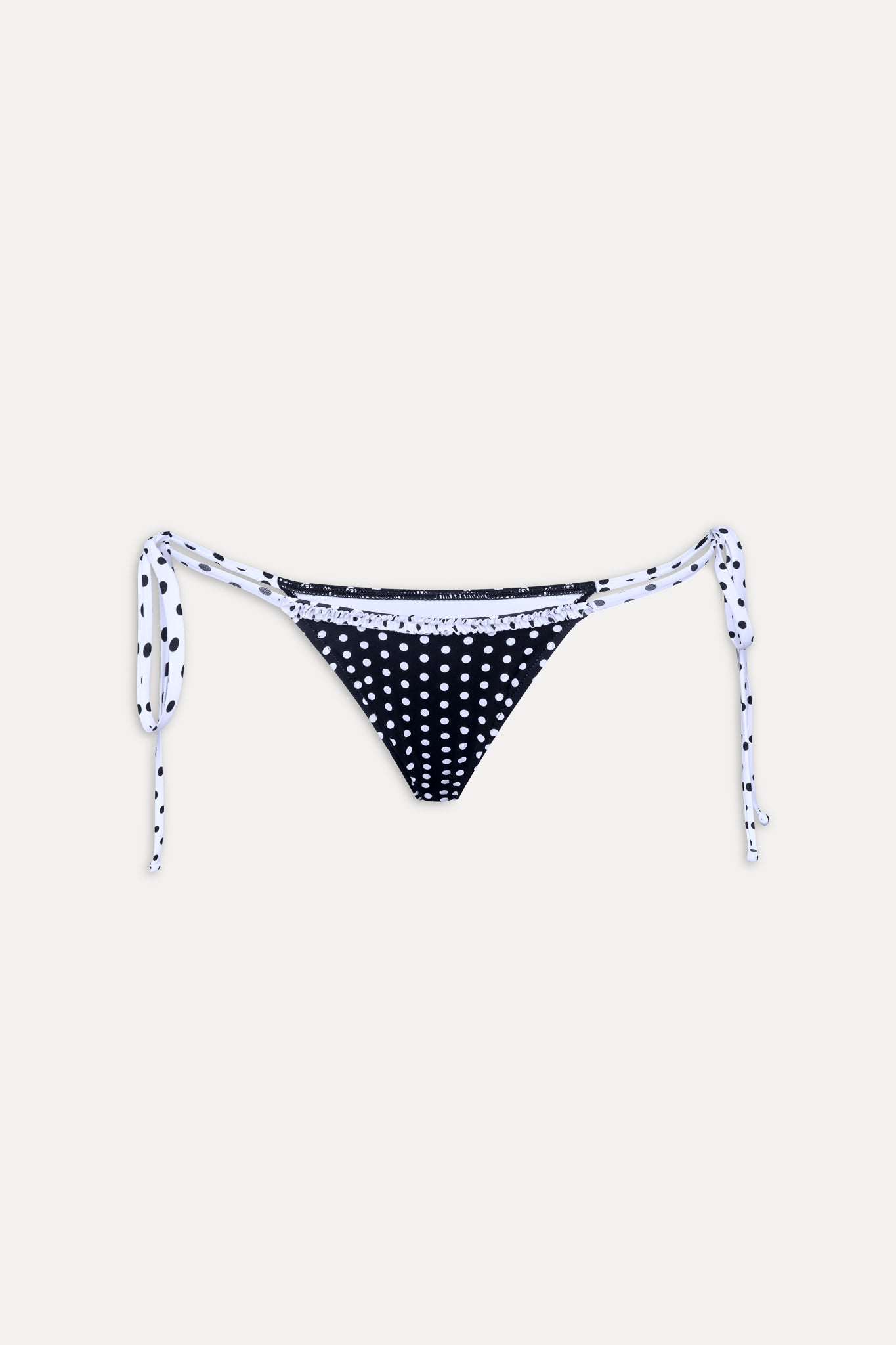 Divine Skimpy String Bikini Bottom  Classic Polka Dot