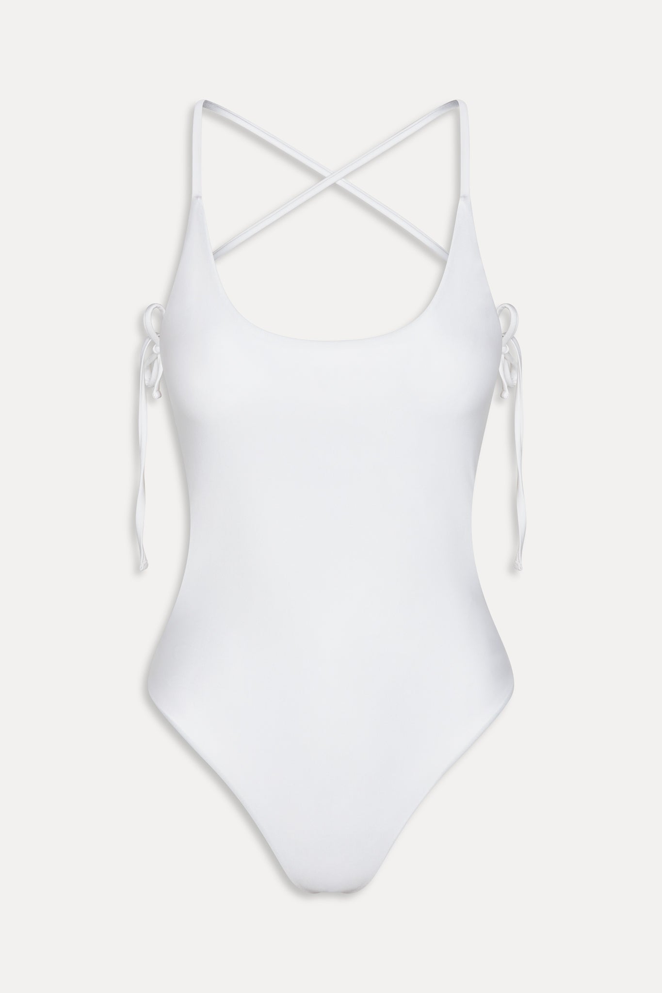 La Plage One Piece Swimsuit  Optic White