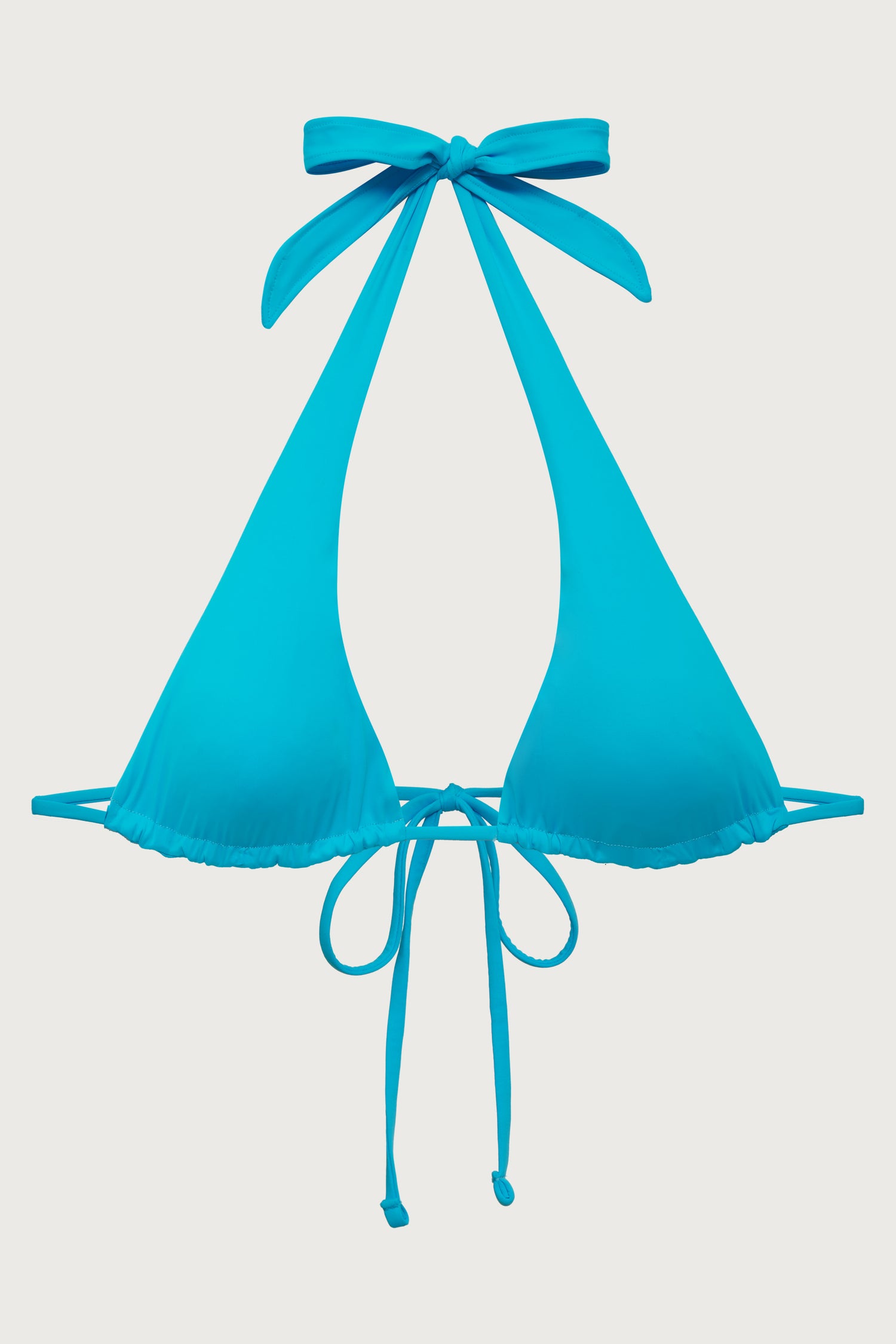 Diana Halter Bikini Top - Morning Blue