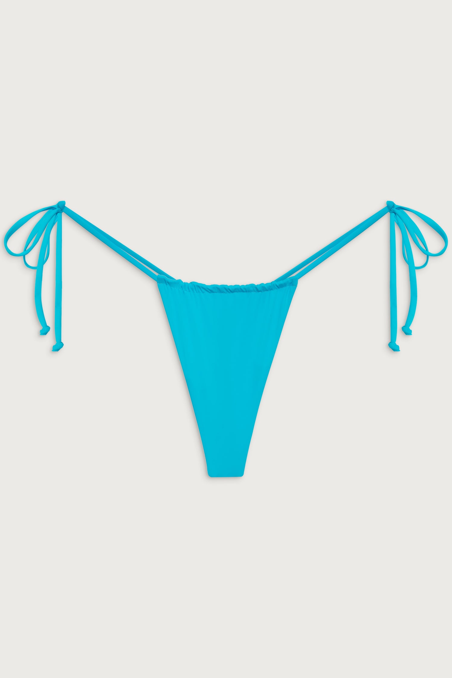 Tia String Bikini Bottom - Morning Blue