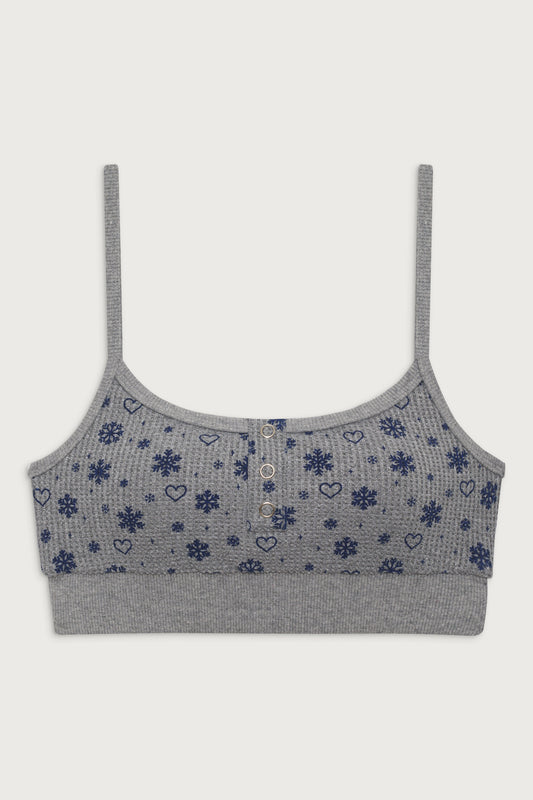 Product-Hover--Sugar Waffle Bralette Top - Apres Ski