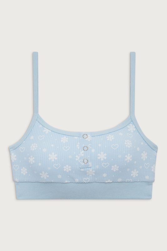 Product-Hover--Sugar Waffle Bralette Top Flurries