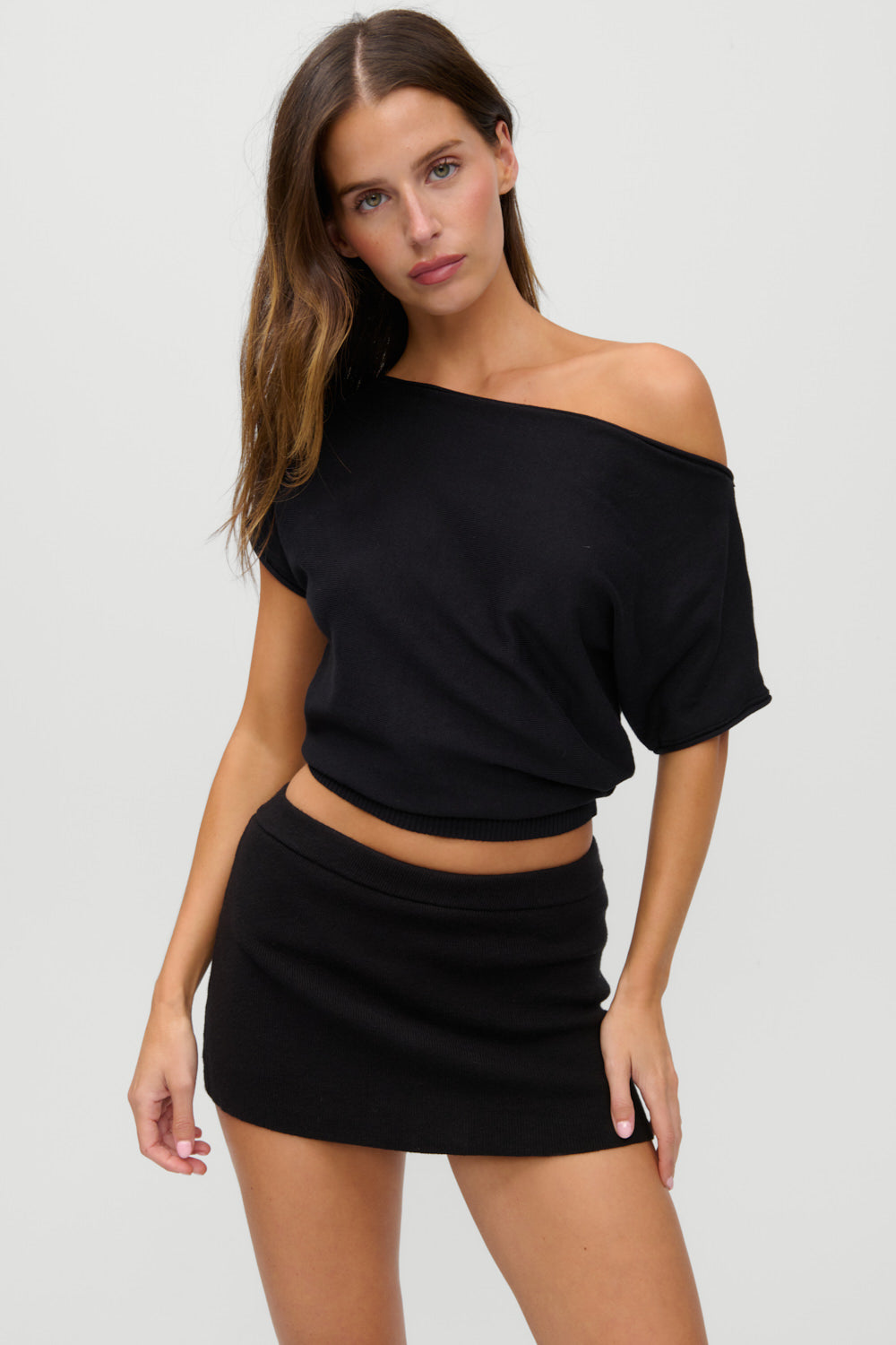 Marialla Mini Skort  Black