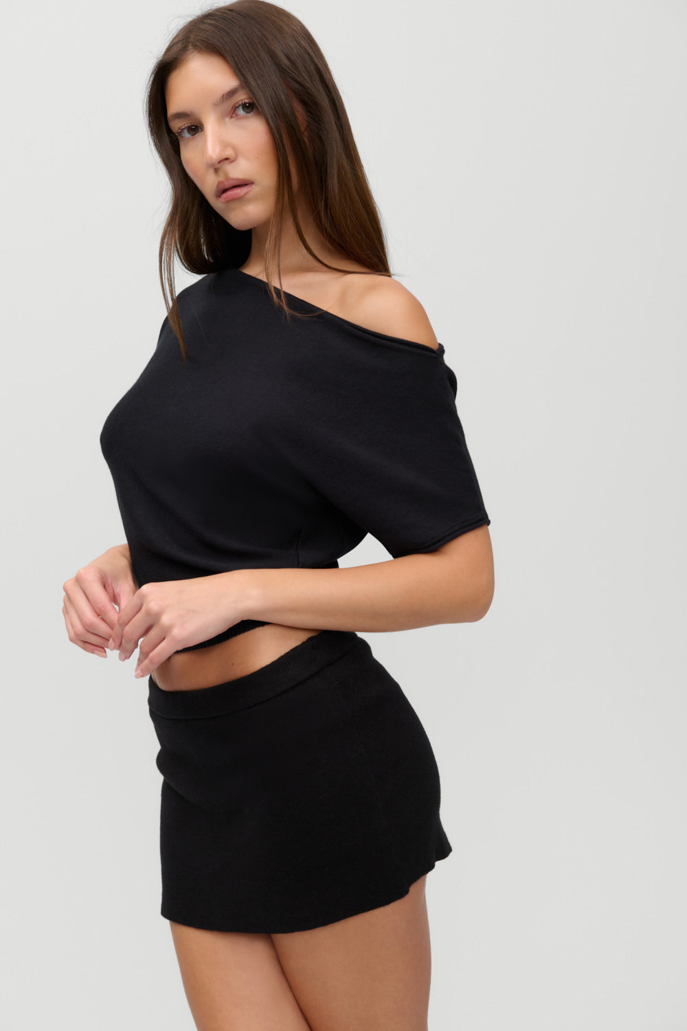 Frankies Bikinis - Marialla Mini Skort - Black Frankies Bikinis - Marialla Mini Skort - Black