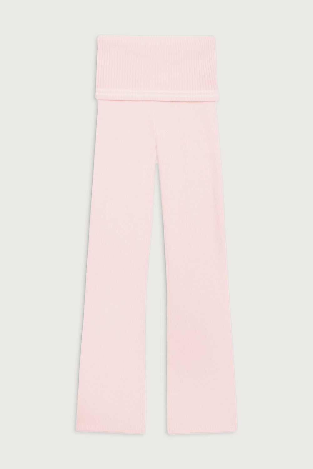 Aimee Cloud Knit Flare Pant  Rosebud Pink